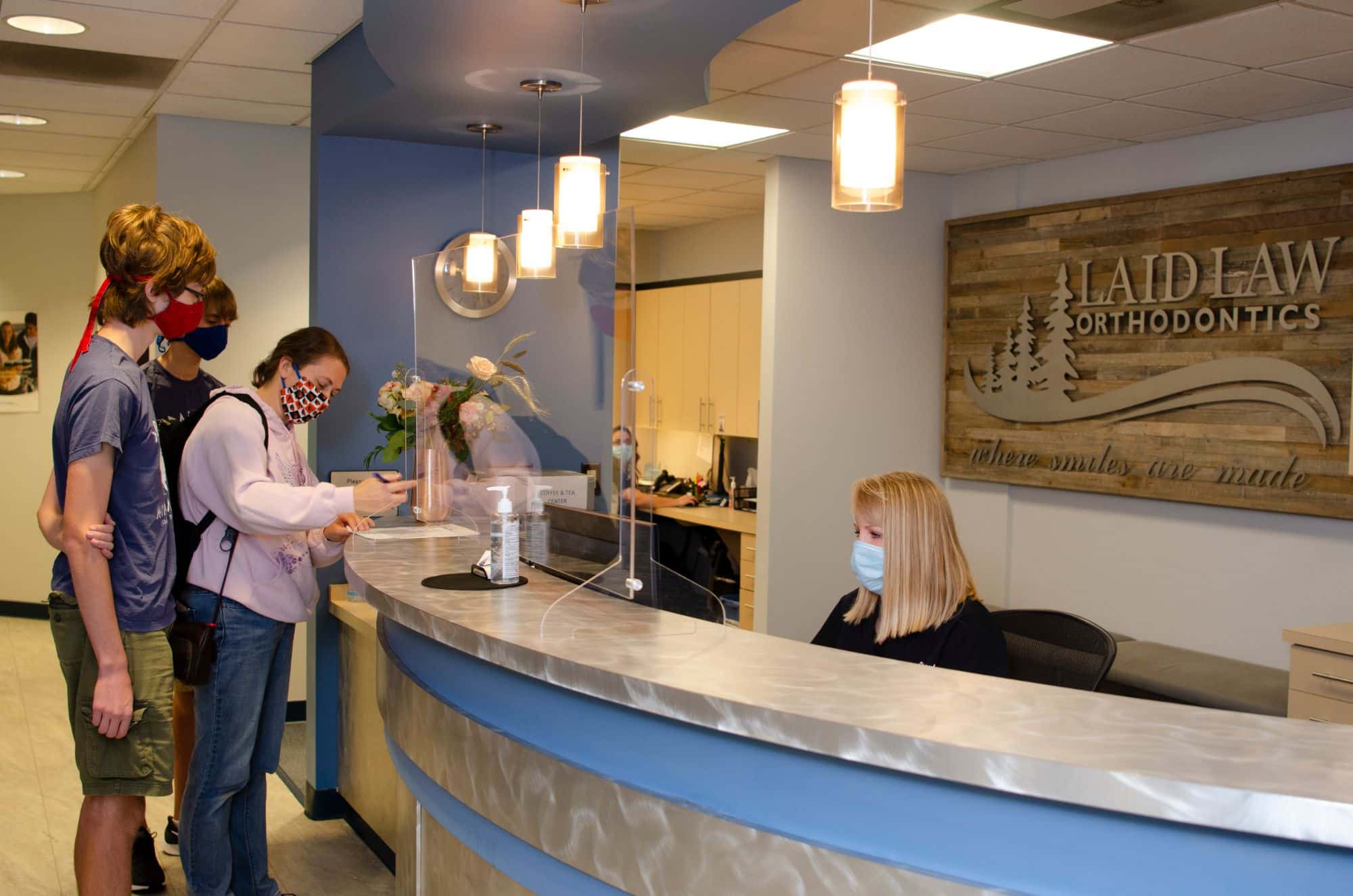 Laidlaw Orthodontics patient asking question