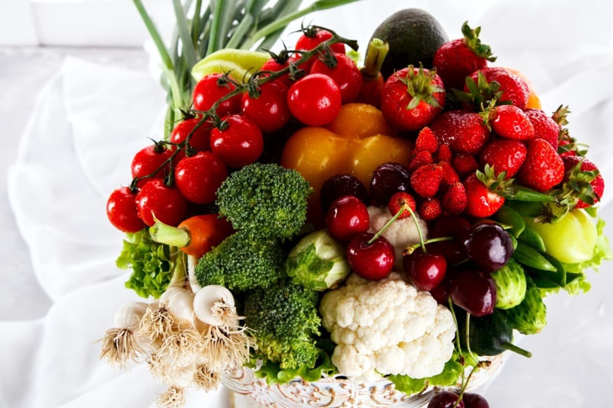 Crunchy Fruits and Vegetables